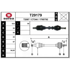 T29179 EAI Привідний вал