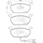 PA-0938AF JAPANPARTS Комплект гальмівних колодок дисковий гальм