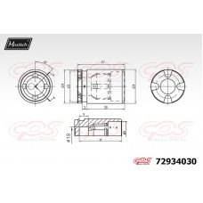 72934030 MAXTECH Поршень корпус скоби гальма