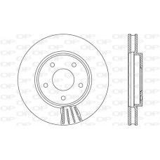 BDA2692.20 OPEN PARTS Гальмівний диск