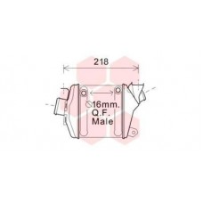 37004598 VAN WEZEL Интеркулер