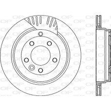 BDR2256.20 OPEN PARTS Гальмівний диск