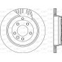 BDR2256.20 OPEN PARTS Гальмівний диск