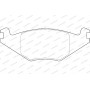 WBP20889A WAGNER Комплект гальмівних колодок дисковий гальм