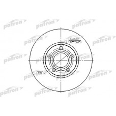 PBD2651 PATRON Гальмівний диск