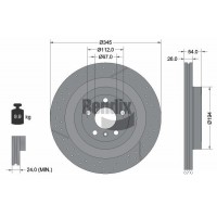 BDS1603 BENDIX Braking Гальмівний диск