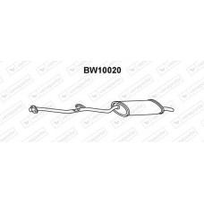 BW10020 VENEPORTE Глушник вихлопних газів кінцевий