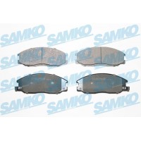 5SP859 SAMKO Комплект гальмівних колодок дисковий гальм