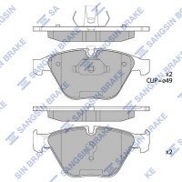 SP2210 Hi-Q Комплект гальмівних колодок дисковий гальм