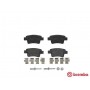 P 59 057 BREMBO Комплект гальмівних колодок дисковий гальм