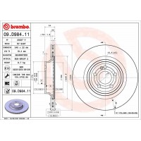 09.D984.11 BREMBO Гальмівний диск