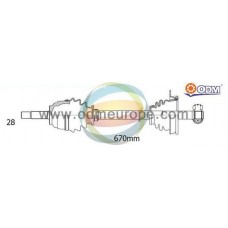 18-291010 Multiparts Привідний вал