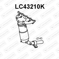 LC43210K VENEPORTE Каталізатор колектора