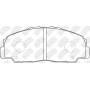 PN1291 NiBK Комплект гальмівних колодок дисковий гальм