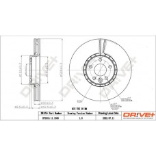 DP1010.11.1506 Dr!ve+ Гальмівний диск