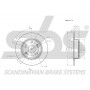 1815202650 sbs Гальмівний диск