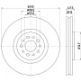 8DD 355 109-131 HELLA PAGID Гальмівний диск