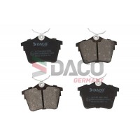 323745 DACO Germany Комплект гальмівних колодок дисковий гальм