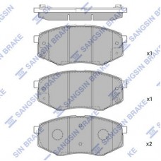 SP1374 Hi-Q Комплект гальмівних колодок дисковий гальм