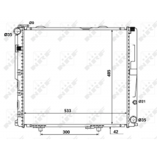 WG1723028 WILMINK GROUP Радіатор охолодження двигуна
