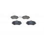 0 986 424 469 BOSCH Комплект гальмівних колодок дисковий гальм