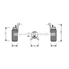 FDD296 AVA QUALITY COOLING Осушувач кондиціонера