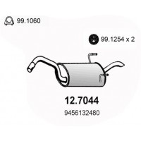 12.7044 ASSO Глушник вихлопних газів кінцевий