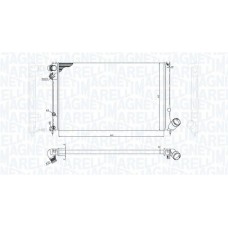 350213200100 MAGNETI MARELLI Радіатор охолодження двигуна
