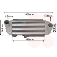 82014707 VAN WEZEL Интеркулер