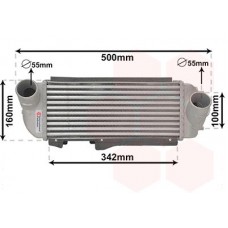82014707 VAN WEZEL Интеркулер