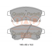 704-20100 IAP QUALITY PARTS Комплект гальмівних колодок дисковий гальм