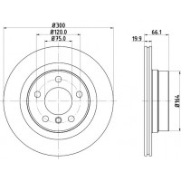 8DD 355 120-971 HELLA Гальмівний диск