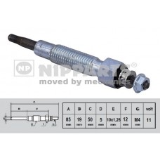 N5711036 NIPPARTS Свічка розжарювання