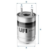 24.113.00 UFI Паливний фільтр