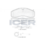 141499-203 ICER Комплект гальмівних колодок дисковий гальм