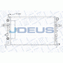 M-0200810 JDEUS Радіатор охолодження двигуна