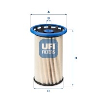 26.026.00 UFI Паливний фільтр