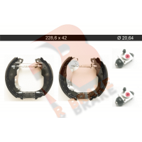 79RBKT0111 R BRAKE Комплект гальмівних колодок