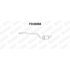 FD30088 VENEPORTE Предглушник вихлопних газів