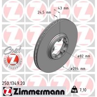 250.1349.20 ZIMMERMANN Гальмівний диск