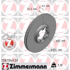 250.1349.20 ZIMMERMANN Гальмівний диск
