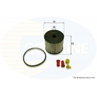 EFF086 COMLINE Паливний фільтр