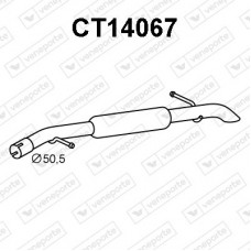 CT14067 VENEPORTE Глушник вихлопних газів кінцевий