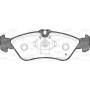 BPA0580.00 OPEN PARTS Комплект гальмівних колодок дисковий гальм