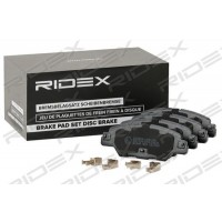 402B1328 RIDEX Комплект гальмівних колодок дисковий гальм