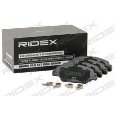 402B1328 RIDEX Комплект гальмівних колодок дисковий гальм