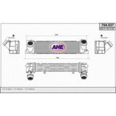 Интеркулер AHE 704.027