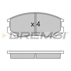 BP2732 BREMSI Комплект гальмівних колодок дисковий гальм