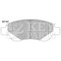 KBP1967 KEY PARTS Комплект гальмівних колодок дисковий гальм