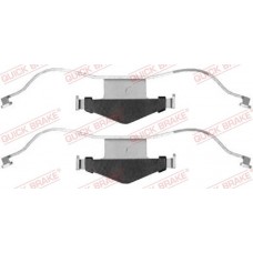 109-1659 QUICK BRAKE Комплектуючі колодки дискового гальма